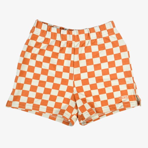 Vans Pants - VANS Orange Checkerboard Shorts
